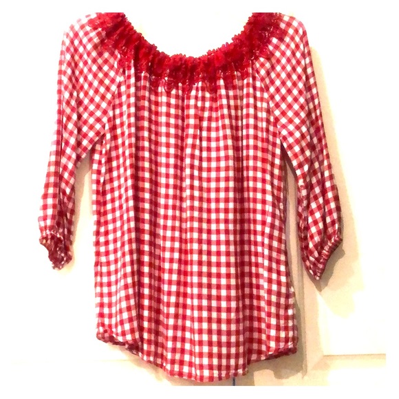 Counterparts Tops - ⭐️2 for $12⭐️ Red Plaid Top